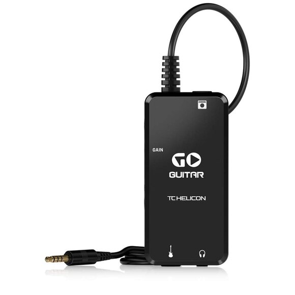 TC Helicon GO GUITAR PRO Portable Guitar Interface for Mobile Devices - Picture 1 of 5